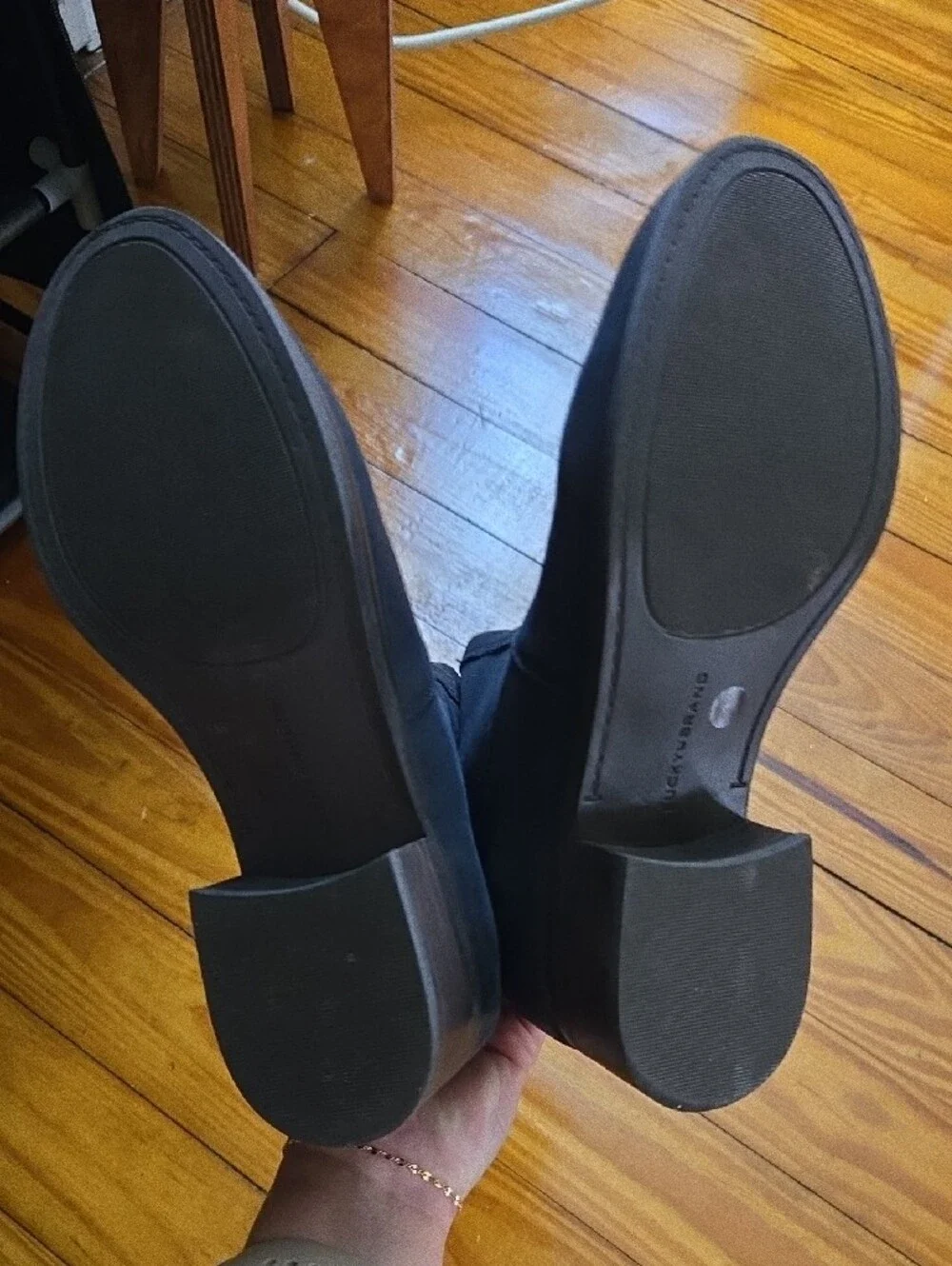 Lucky Brand Black Leather Ankle Boots with Side Zip